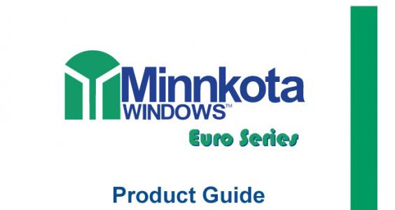 Product Guide - Euro Series Windows & Doors