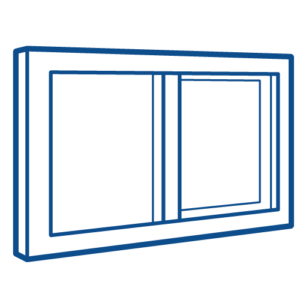 700 Series single slider vinyl window by Minnkota Windows