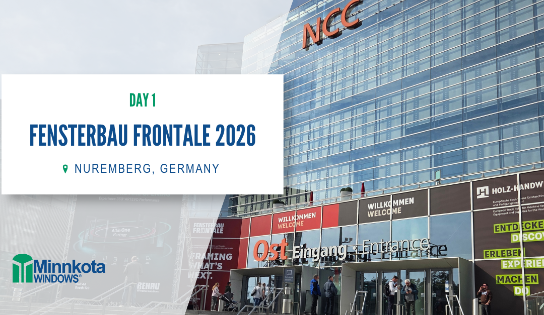 Minnkota Windows at Fensterbau Frontale 2026: Day One Recap