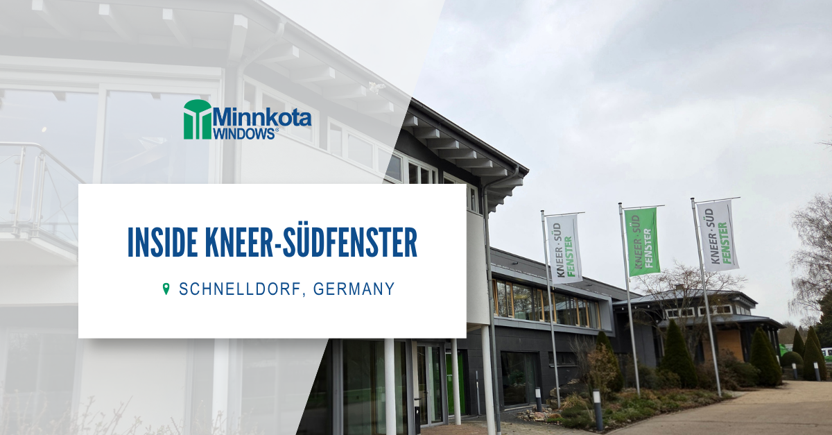 Behind the scenes at a German vinyl window manufacturer with Minnkota Windows